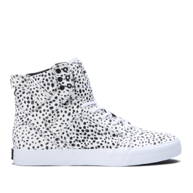 Mens Supra High Top Shoes SKYTOP Spot/white | AU-29661